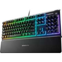 Steelseries Apex 3 (US, USB, cseppálló, fekete)