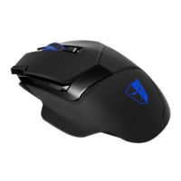 Tesoro Ascalon Spectrum gamer egér (fekete)