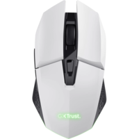 Trust GXT 110 Felox cordless optikai egér (USB, fehér)