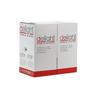 Delight UTP CAT6 fali kábel dobozos (305m)