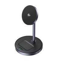 UGREEN Apple iPhone 17 w710 asztali töltő 2in1 (15w, gyorstöltő, wireless, magsafe, apple airpods töltő, qi2) fekete