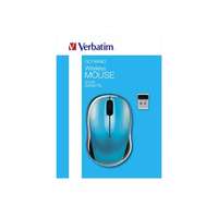 Verbatim Go cordless optikai egér (USB, karibikék)