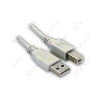 Wiretek USB összekötő kábel (A dugó / B dugó, 3 m)