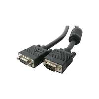 Wiretek VGA hosszabbító kábel HD15 M/F 3 m