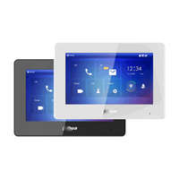 DAHUA Dahua IP video kaputelefon - VTH5422HB (beltéri egység, 7" touch screen, 3 ajtó vezérlés, SD, I/O, PoE, wifi, fekete)