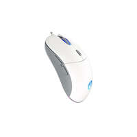 ENDORFY Endorfy Egér - GEM Onyx (8000 DPI, ARGB, PixArt chip, optikai, 1,8m, fehér)