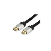 EQUIP Equip Kábel - 119380 (HDMI2.1 kábel, apa/apa, 8K/60Hz, eARC, VRR, QMS, QFT, ALLM, DSC, aranyozott, 1m)