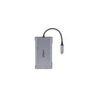 DAHUA Dahua Kábel Átalakító - TC39 (USB-C - HDMI 4K@30Hz + VGA FHD@30Hz + 3xUSB3.0 + RJ45 Gigabit + SD + PD)