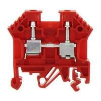 CONTA-CLIP Átmenő sorkapocs TS32/35 1-szintes 32A 0,2-4mm2/érvéghüvely piros RK 2,5-4 RD CONTA-CLIP - 1001.9