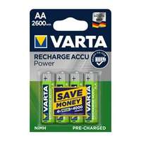 VARTA Ceruza akkumulátor 4db 1.2V 2600mAh nikkel-fém-hidrid Mignon(AA/R6) AA R2U Power VARTA - 5716101404