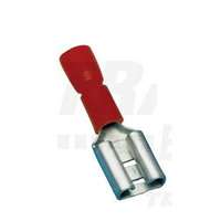 TRACON Csúszósaru 20,2mm hüvely részlegesen szigetelt 17.5A piros lapos 2.8x0.5mm réz 0,75-1,5mm2 TRACON - PCSH3
