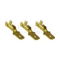 TRACON Csúszósaru 20,3mm dugó szigeteletlen 17.5A lapos 6,3x0,8 mm réz 0,75-1,5mm2 TRACON - CS6