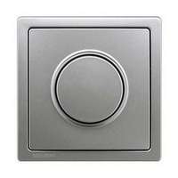 SIEMENS Delta Style fedlap forgatógomb fényerőszabályozóhoz platina üres-jel IP20 műanyag fényes SIEMENS - 5TC8912-1