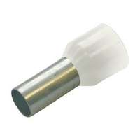 Haupa Érvéghüvely szigetelt normál 0.75mm2 8mm fehér Haupa - 270721
