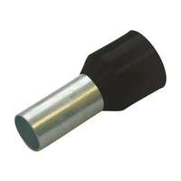 Haupa Érvéghüvely szigetelt normál 6mm2 12mm fekete Haupa - 270738