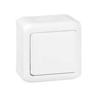 LEGRAND Forix 106 váltókapcsoló betét komplett házban fehér falonkívüli csavaros IP44 1- LEGRAND - 782363