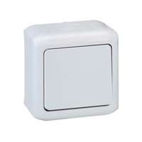 LEGRAND Forix 106 váltókapcsoló betét komplett házban szürke falonkívüli csavaros IP44 1- LEGRAND - 782383