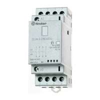 FINDER Installációs kontaktor sorolható 25A 250-440V AC 4-z 230V AC/DC-műk 2mod 22.34.0.230.4320 FINDER - 223402304320