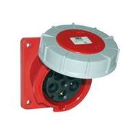 PCE Ipari dugalj beépíthető 3P+N+E 125A 400V(50+60Hz) piros ferde IP67 műanyag 6h-pozíció PCE - 445-6