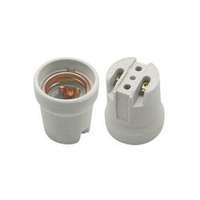 KANLUX Izzólámpa foglalat 4A E27 Edison-menetes porcelán szürke HLDR-E27 KANLUX - 2160