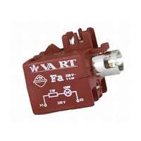 VA Elektronika Jelzőlámpa foglalat ellenállással 6-130V/AC 6-130V/DC BA9s előlapra-rögzítés VA Elektronika - FA-oGL