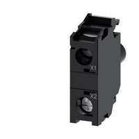 SIEMENS Jelzőlámpamodul LED 24-240V/AC 24-240V/DC zöld-fényű előlapra csavaros SIRIUS ACT SIEMENS - 3SU1401-1BH40-1AA0