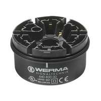 WERMA Jelzőoszlop alapmodul KombiSIGN71-hez IP65 csavaros csőtengelyes beépítés álló fekete WERMA - 64082000