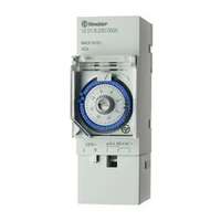 FINDER Kapcsolóóra sorolható analóg kvarc 1csatorna napi 2M 16A kalapsínre 12.01.8.230.0000 FINDER - 120182300000