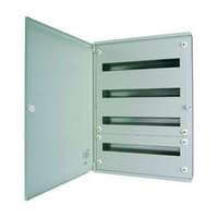 EATON Kiselosztó PE/N-sínnel acél 4x 24M falonkívüli szürke IP30 teli ajtó BF-O-4/96-G-C EATON - 283045
