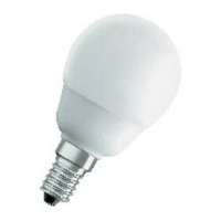OSRAM Kompakt fénycső E14 5W- kisgömb 220-240V 210lm 2500K 10000h A-en.o. DuluxStarMiniBullet LEDVANCE - 4008321956248
