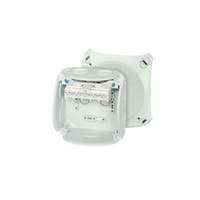 Hensel Kötődoboz 5x4x4mm2 falonkívüli 104mmx 104mmx 70mm szürke műanyag IP66 8 DK 0404 GZ Hensel - 62000151