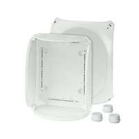 Hensel Kötődoboz falonkívüli 205mmx 255mmx 112mm szürke műanyag IP66 12 DK 2500 GZ Hensel - 62000161