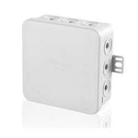 F-TRONIC Kötődoboz falonkívüli 85mmx 85mmx 40mm szürke műanyag IP54 15 kábel/cső E113 F-TRONIC - 7340038