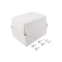 ABB Kötődoboz falonkívüli műanyag 220mm x 170mm 150mm szürke teli fedél-fedél IP55 System Pro E ABB - 1SL0862A00