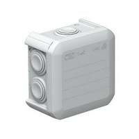 OBO-BETTERMANN Kötődoboz falonkívüli műanyag 90mm x 90mm 52mm szürke IP55 T 40 OBO-BETTERMANN - 2007045