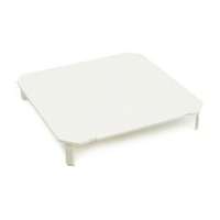 Dietzel Kötődoboz fedél (MÜDK) négyzetes csavaros fehér műanyag 100mm x 100mm AK/TD 100 Dietzel - 000748