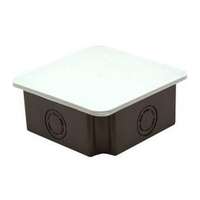 BUDVILL Kötődoboz komplett 150mm x 150mm x fekete műanyag IP44 kábel/cső Müdk BUDVILL - T 301 52