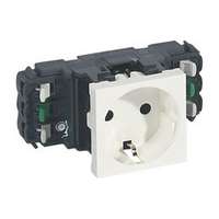 LEGRAND Mosaic 162 dugalj sínes földelt központi fedlap fehér IP40 csatornába szorítókapcsos DLP LEGRAND - 077401