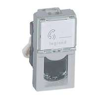 LEGRAND Mosaic adatcsatlakozó dugalj modul UTP RJ45 8(8) Cat6 alumínium bepattintás LEGRAND - 079461