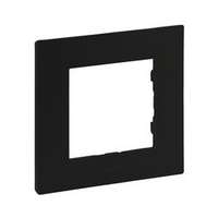 LEGRAND NiloéStep keret 1-egység vízszintes és függőleges műanyag fekete kezeletlen LEGRAND - 863591