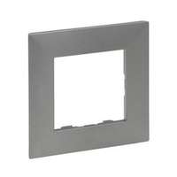 LEGRAND NiloéStep keret grafit szürke 1-egység vízszintes és függőleges műanyag kezeletlen LEGRAND - 863491