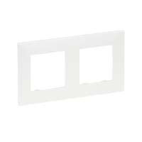 LEGRAND NiloéStep keret gyöngyház 2-egység vízszintes és függőleges műanyag kezeletlen LEGRAND - 863692
