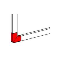 LEGRAND Parapetcsatorna L-idom 80x35/50-hez emelkedő/süllyedő 90° fényesfehér műanyag DLP LEGRAND - 010767
