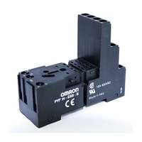 OMRON Reléfoglalat MY4/H3YN/G3F-hez csavaros DIN (kalap)sín 35mm 14-tűs PYF14-ESS-B OMRON - 371510