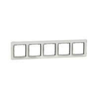 Schneider SednaElements keret opál 5-es vízszintes és függőleges műanyag Schneider - SDD360805