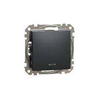 Schneider SednaÚj 101 1P kapcsoló +jelzőfény betét adapterrel antracit süllyesztett rugós IP20 Schneider - SDD114101L