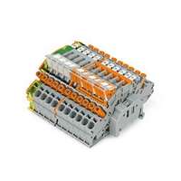 WAGO Sorkapocsblokk áram/feszültség mérőkörökhöz (mérő-bontó) 6mm2-vezetőér WAGO - 2007-8873