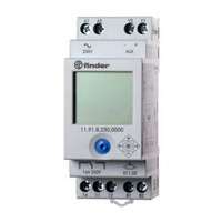 FINDER Sorolható alkonykapcsoló érzékelővel 230V 50-60Hz 1-150lx 2000W/izzó 2M 11.91.8.230.0000 FINDER - 119182300000