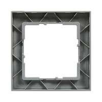 LEGRAND Suno keret 1-egység vízszintes és függőleges műanyag alumínium lakkozott LEGRAND - 721511