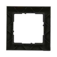 LEGRAND Suno keret 1-egység vízszintes és függőleges műanyag fekete lakkozott LEGRAND - 721521